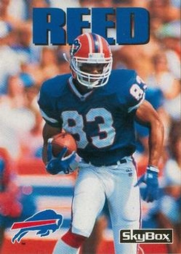 #54 Andre Reed - Buffalo Bills - 1992 SkyBox Impact Football