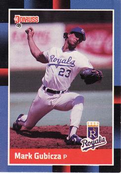 #54 Mark Gubicza - Kansas City Royals - 1988 Donruss Baseball