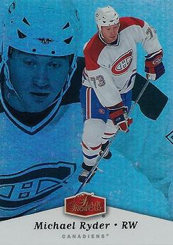 #54 Michael Ryder - Montreal Canadiens - 2006-07 Flair Showcase Hockey