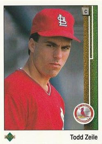 #754 Todd Zeile - St. Louis Cardinals - 1989 Upper Deck Baseball