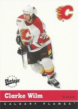 #54 Clarke Wilm - Calgary Flames - 2000-01 Upper Deck Vintage Hockey