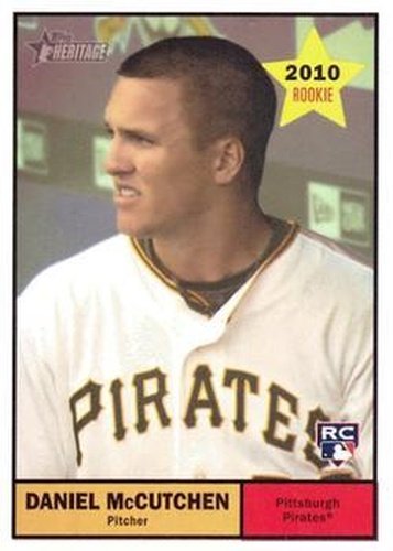 #54 Daniel McCutchen - Pittsburgh Pirates - 2010 Topps Heritage Baseball