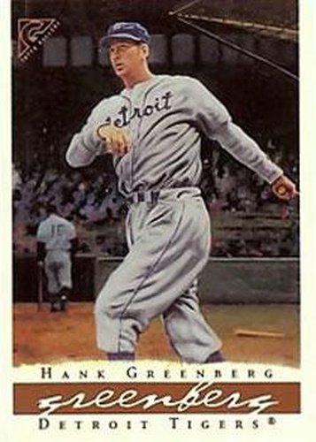 #54 Hank Greenberg - Detroit Tigers - 2003 Topps Gallery Hall of Fame - Artist's Proofs Baseball