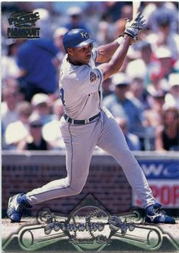 #54 Jermaine Dye - Kansas City Royals - 1998 Pacific Paramount Baseball