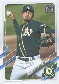 #54 Joakim Soria - Oakland Athletics - 2021 Topps Baseball