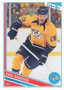 #54 Paul Gaustad - Nashville Predators - 2013-14 O-Pee-Chee Hockey