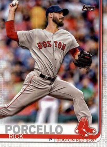 #54 Rick Porcello - Boston Red Sox - 2019 Topps Baseball