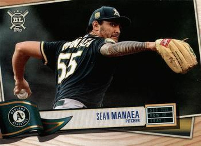 #54 Sean Manaea - Oakland Athletics - 2019 Topps Big League Baseball