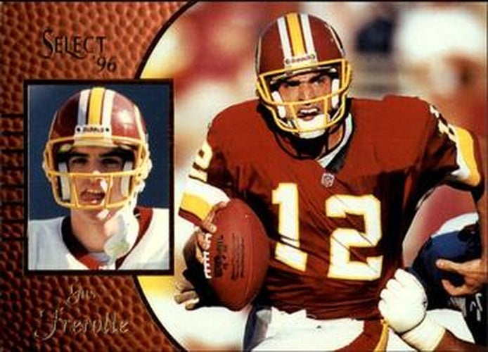 #54 Gus Frerotte - Washington Redskins - 1996 Select Football