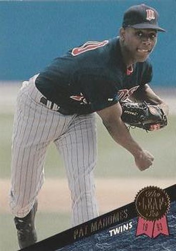 #54 Pat Mahomes - Minnesota Twins - 1993 Leaf Baseball