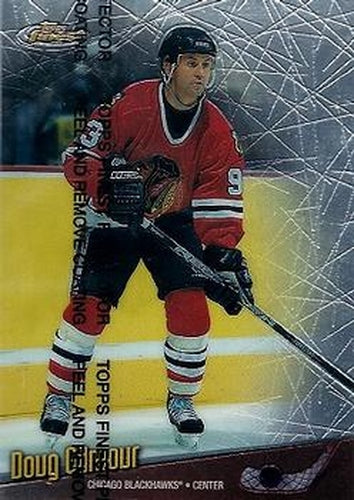 #54 Doug Gilmour - Chicago Blackhawks - 1998-99 Finest Hockey