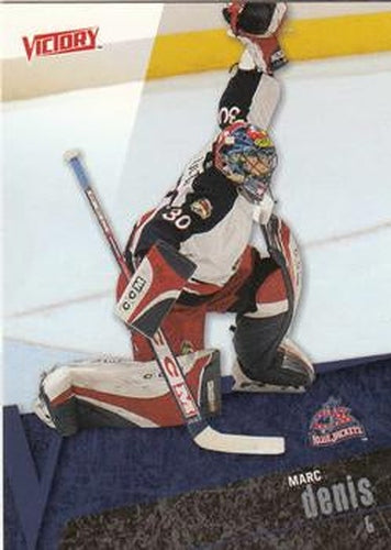 #54 Marc Denis - Columbus Blue Jackets - 2003-04 Upper Deck Victory Hockey