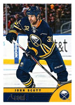 #54 John Scott - Buffalo Sabres - 2013-14 Score Hockey