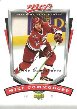 #54 Mike Commodore - Carolina Hurricanes - 2006-07 Upper Deck MVP Hockey