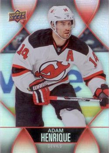 #54 Adam Henrique - New Jersey Devils - 2016-17 Upper Deck Tim Hortons Hockey