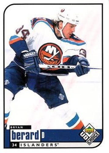 #123 Bryan Berard - New York Islanders - 1998-99 UD Choice Hockey