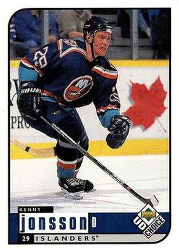 #125 Kenny Jonsson - New York Islanders - 1998-99 UD Choice Hockey