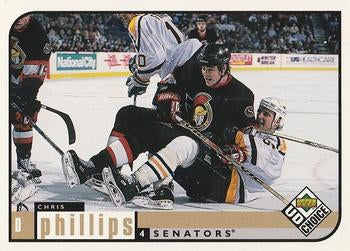 #143 Chris Phillips - Ottawa Senators - 1998-99 UD Choice Hockey