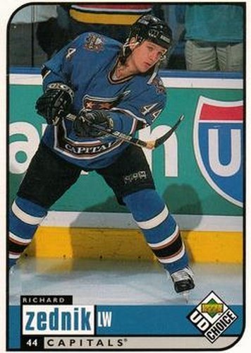 #218 Richard Zednik - Washington Capitals - 1998-99 UD Choice Hockey