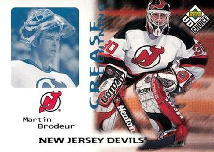 #245 Martin Brodeur - New Jersey Devils - 1998-99 UD Choice Hockey
