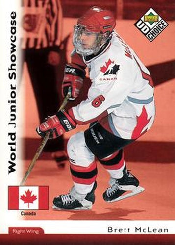 #270 Brett McLean - Canada - 1998-99 UD Choice Hockey