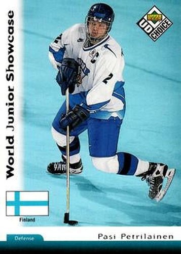 #279 Pasi Petrilainen - Finland - 1998-99 UD Choice Hockey