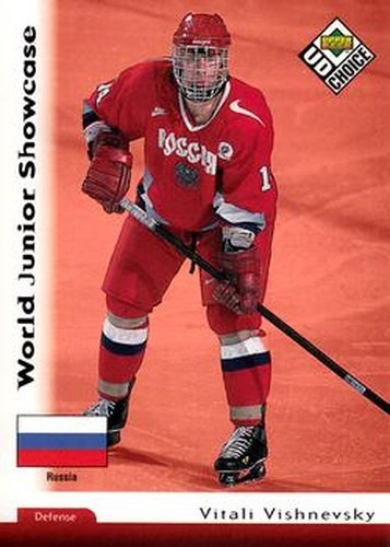 #285 Vitaly Vishnevsky - Russia - 1998-99 UD Choice Hockey