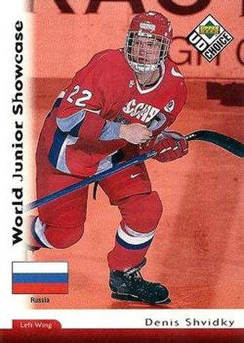 #286 Denis Shvidky - Russia - 1998-99 UD Choice Hockey
