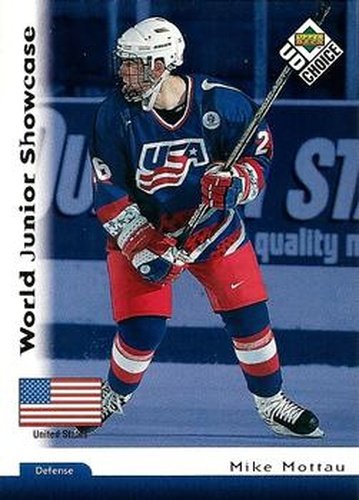 #300 Mike Mottau - USA - 1998-99 UD Choice Hockey