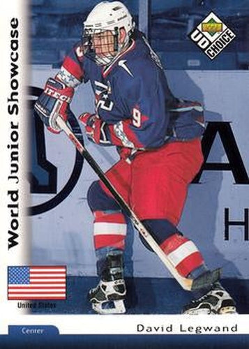 #302 David Legwand - USA - 1998-99 UD Choice Hockey