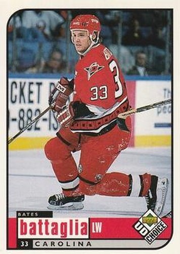 #38 Bates Battaglia - Carolina Hurricanes - 1998-99 UD Choice Hockey