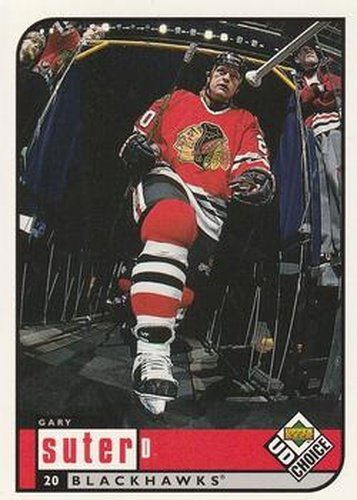 #47 Gary Suter - Chicago Blackhawks - 1998-99 UD Choice Hockey