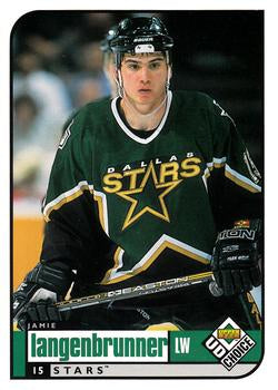#61 Jamie Langenbrunner - Dallas Stars - 1998-99 UD Choice Hockey