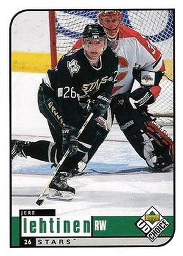 #68 Jere Lehtinen - Dallas Stars - 1998-99 UD Choice Hockey