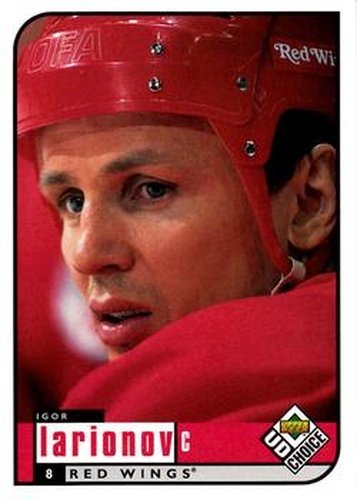 #71 Igor Larionov - Detroit Red Wings - 1998-99 UD Choice Hockey