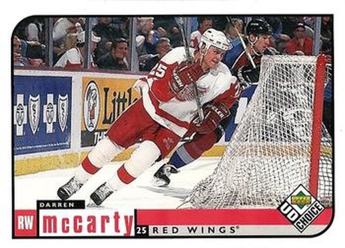 #72 Darren McCarty - Detroit Red Wings - 1998-99 UD Choice Hockey