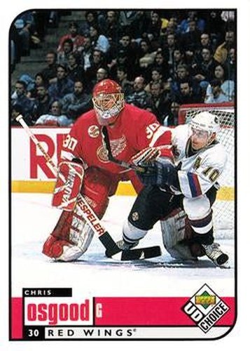 #74 Chris Osgood - Detroit Red Wings - 1998-99 UD Choice Hockey