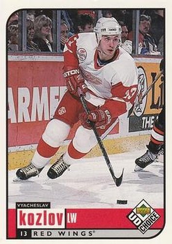 #78 Slava Kozlov - Detroit Red Wings - 1998-99 UD Choice Hockey