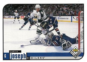 #81 Curtis Joseph - Edmonton Oilers - 1998-99 UD Choice Hockey