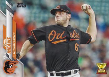 #550 John Means - Baltimore Orioles - 2020 Topps Baseball