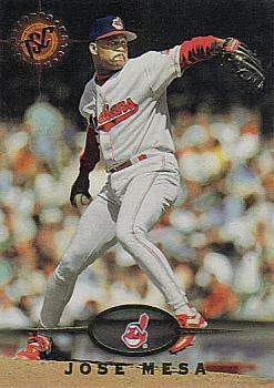 #550 Jose Mesa - Cleveland Indians - 1995 Stadium Club Baseball