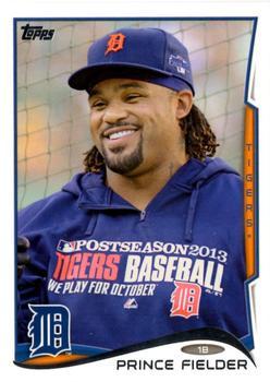#550b Prince Fielder - Detroit Tigers - 2014 Topps Baseball
