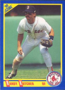 #551 Randy Kutcher - Boston Red Sox - 1990 Score Baseball
