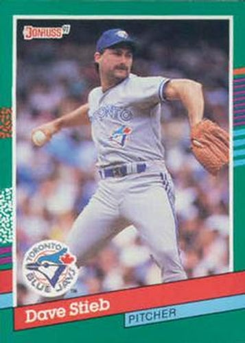 #551 Dave Stieb - Toronto Blue Jays - 1991 Donruss Baseball