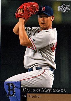 #551 Daisuke Matsuzaka - Boston Red Sox - 2009 Upper Deck Baseball