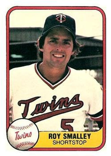 #551 Roy Smalley - Minnesota Twins - 1981 Fleer Baseball