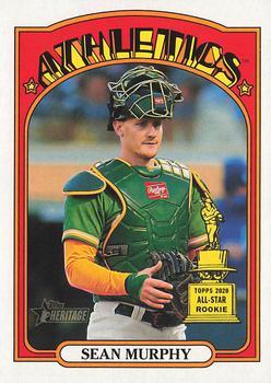 #551 Sean Murphy - Oakland Athletics - 2021 Topps Heritage Baseball