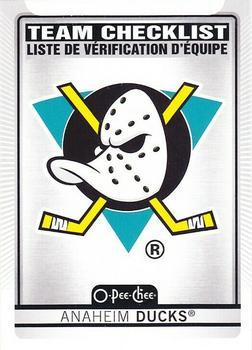 #551b Anaheim Ducks - Retro Logo - Anaheim Ducks - 2021-22 O-Pee-Chee Hockey