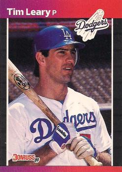 #552 Tim Leary - Los Angeles Dodgers - 1989 Donruss Baseball