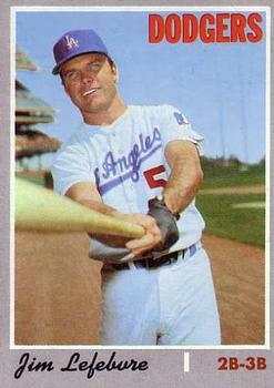#553 Jim Lefebvre - Los Angeles Dodgers - 1970 Topps Baseball